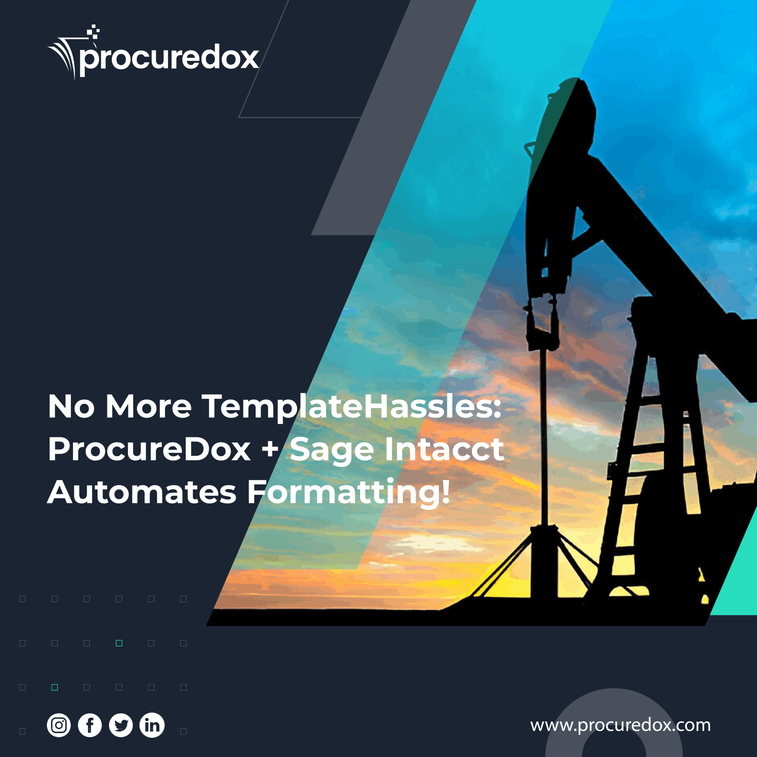  Forget about revamping your invoices to match customer templates.