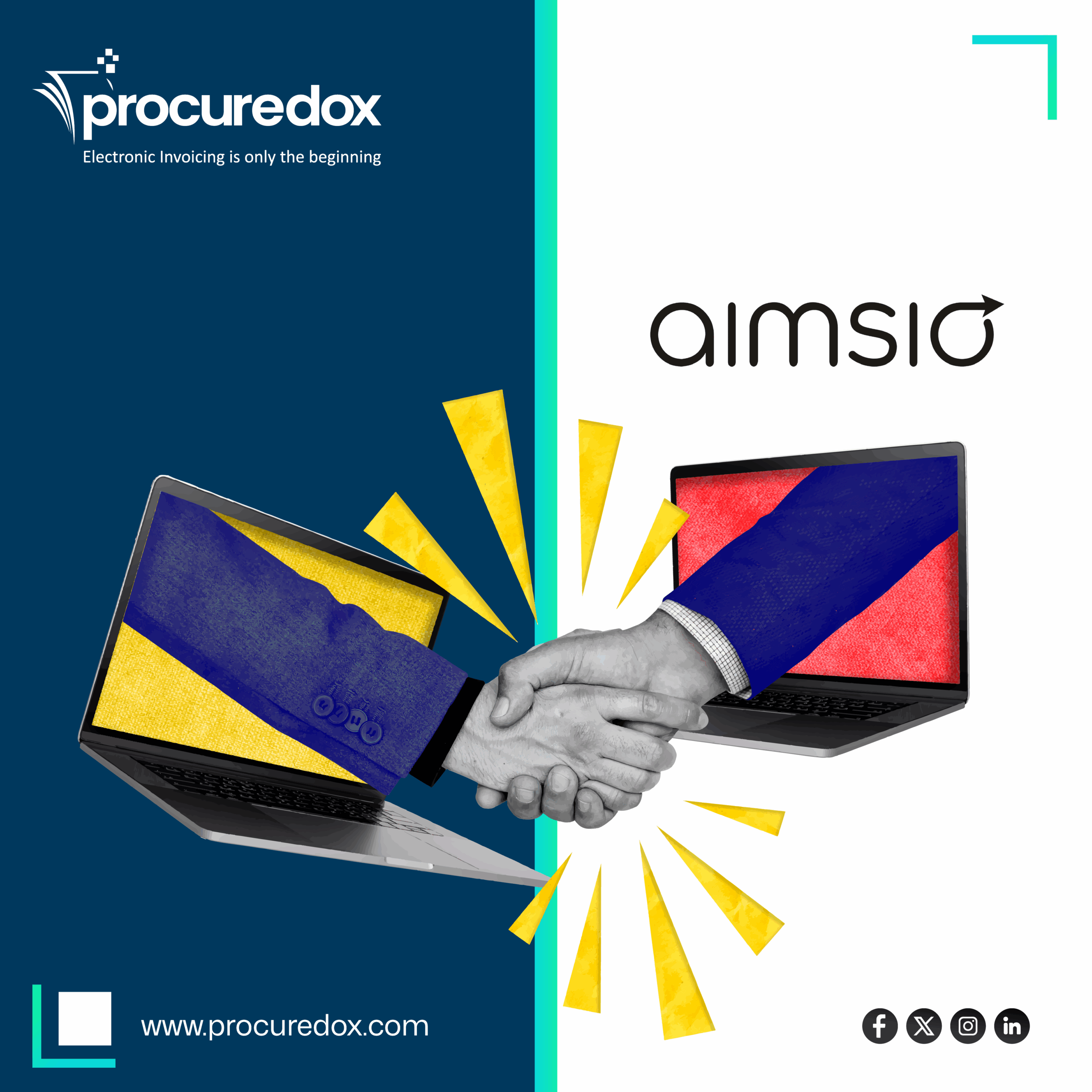 ProcureDox and Aimsio | Field Service Management Software have joined forces to simplify your operations, eliminate manual tasks, and boost overall efficiency. 💼✨